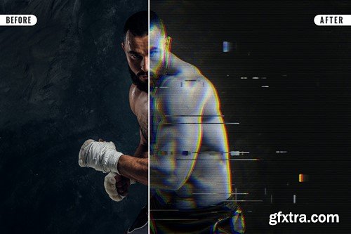 Glitch Photo Effect C7SMGMV Glitch Photo Effect C7SMGMV