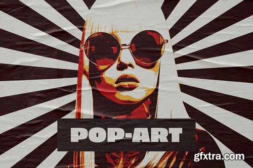 Сlassic Pop-Art Photo Effect TAQ6K46