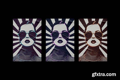 Сlassic Pop-Art Photo Effect TAQ6K46