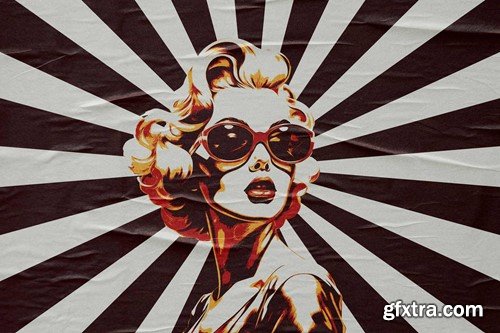 Сlassic Pop-Art Photo Effect TAQ6K46