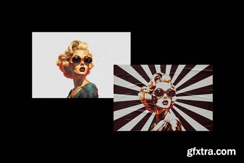 Сlassic Pop-Art Photo Effect TAQ6K46