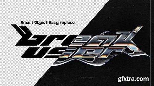 Y2K Glossy Chrome Type FX - Photoshop Text Effect BXEZYU9 Y2K Glossy Chrome Type FX - Photoshop Text Effect BXEZYU9