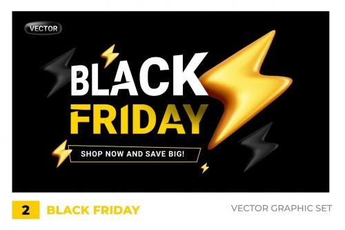 Black Friday Sale | Vector Set