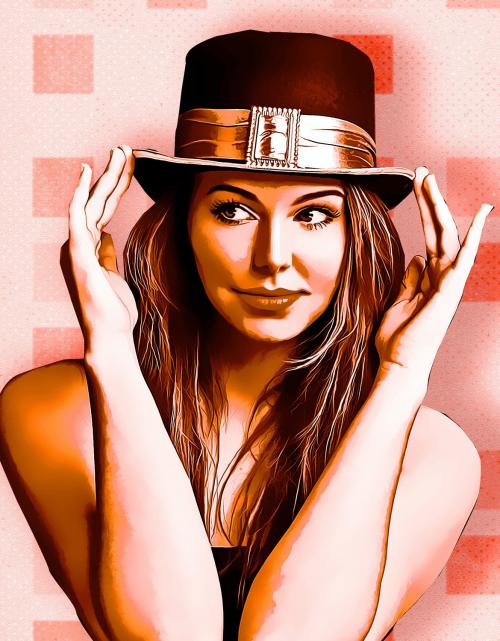 PinUp Retro Effect - Photoshop Action PinUp Retro Effect - Photoshop Action