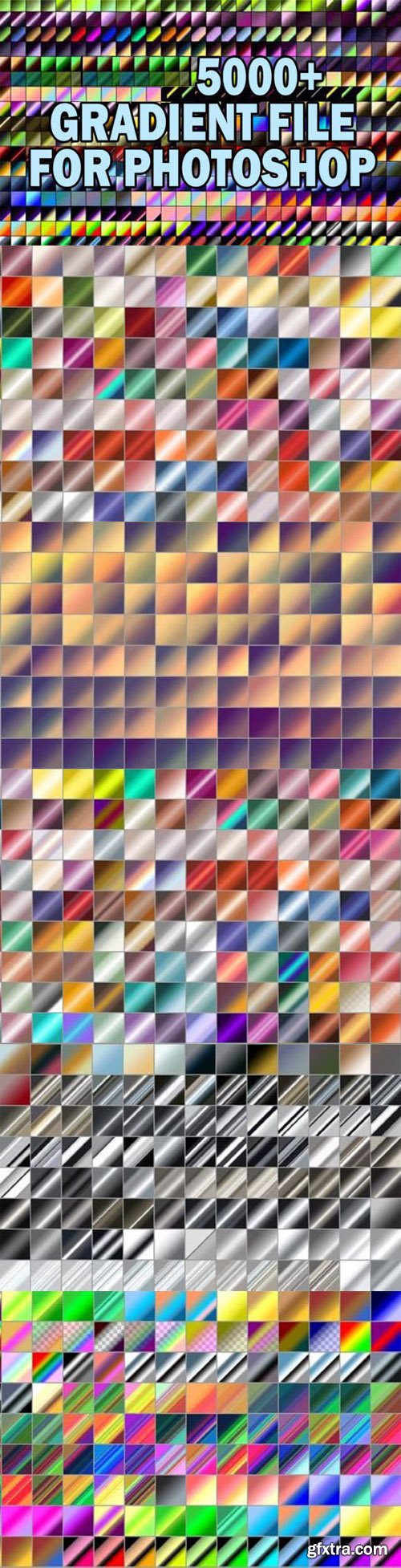 Huge Pack - 5000+ Photoshop Gradients