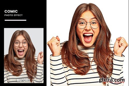 Comic Photo Effect UZEL53R Comic Photo Effect UZEL53R