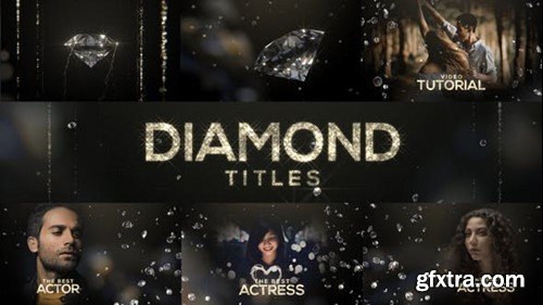 Videohive Diamond Titles 25543458 Videohive Diamond Titles 25543458