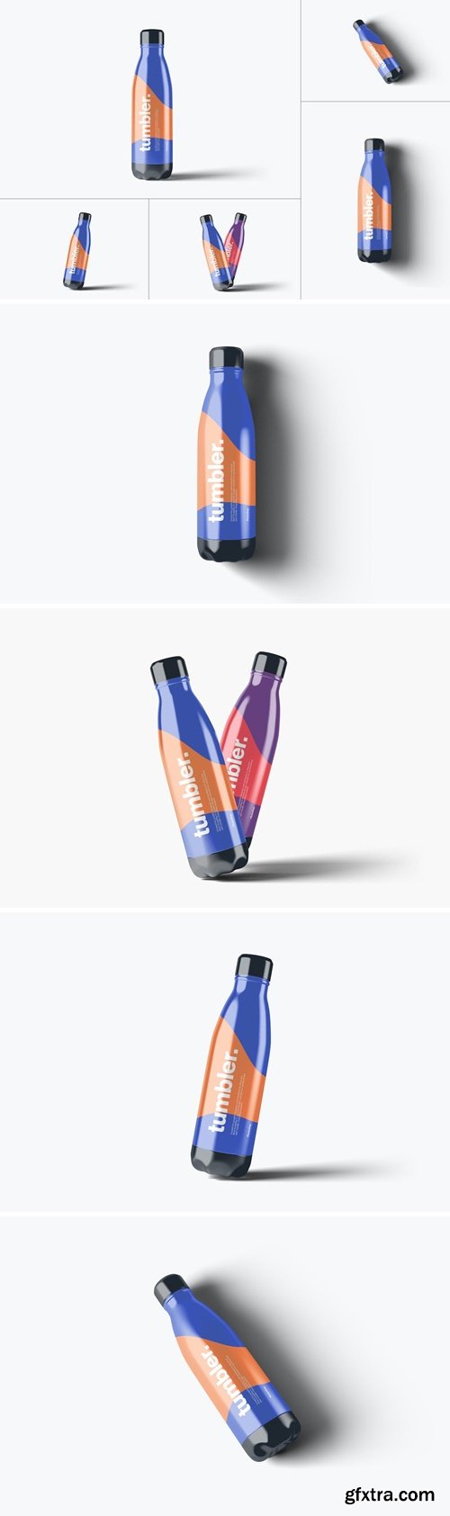 Tumbler Bottle Mockups P3RYUK6