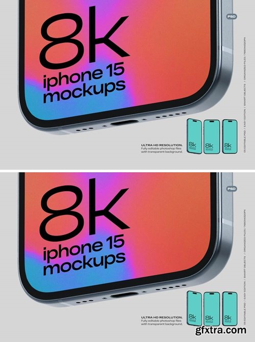 iPhone 15 Mockup H7PMPFD