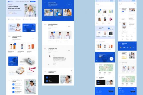 Pharmacy Store - Website Template Pharmacy Store - Website Template