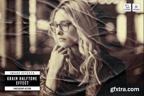 Grain Halftone Effect DRNPES6 Grain Halftone Effect DRNPES6