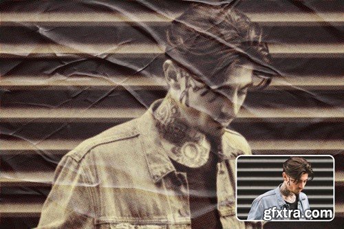 Grain Halftone Effect DRNPES6 Grain Halftone Effect DRNPES6