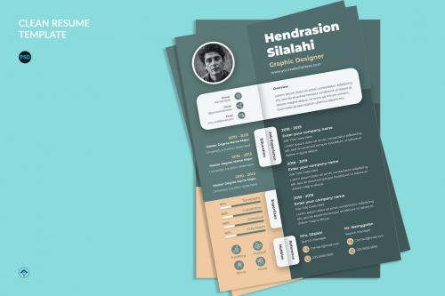 Hendrasion - Clean Resume Template