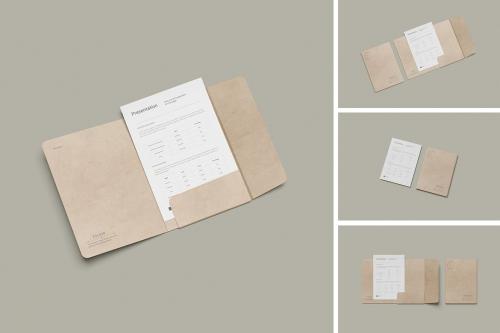 Presentation Folder Mockup Presentation Folder Mockup