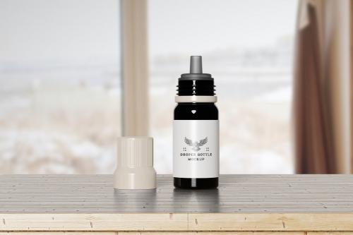 Dropper Bottle Mockup