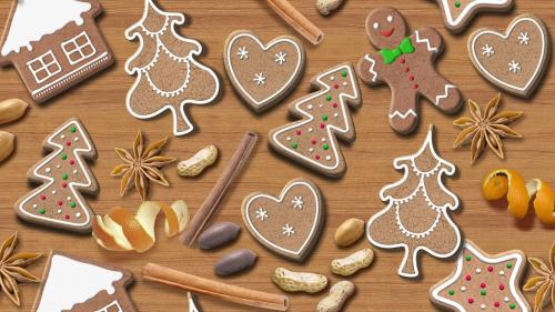 Christmas Cookies Backgrounds Christmas Cookies Backgrounds
