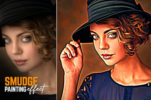 Smudge Painting Photoshop FX Smudge Painting Photoshop FX