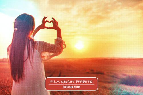 Film Grain Photoshop Action Film Grain Photoshop Action