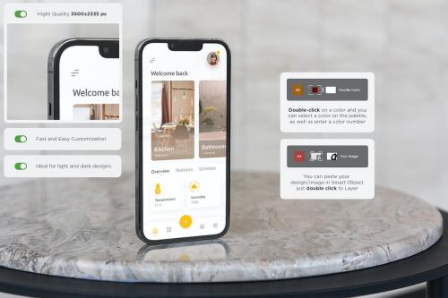 iPhone Pro 13 Screen Mockups iPhone Pro 13 Screen Mockups