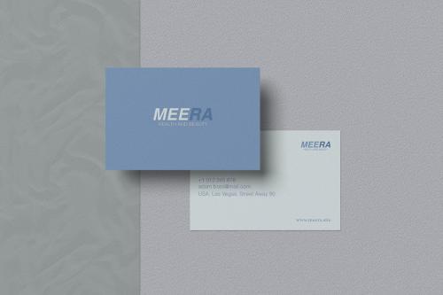 MEERA - Business Card Mockup MEERA - Business Card Mockup