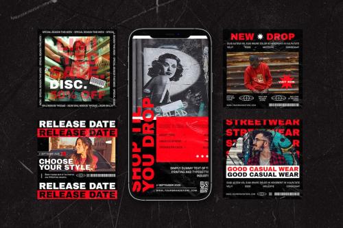 Streetwear Instagram Template - Vlade