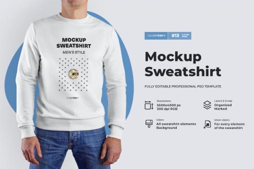Mockup Mens Sweatshirt