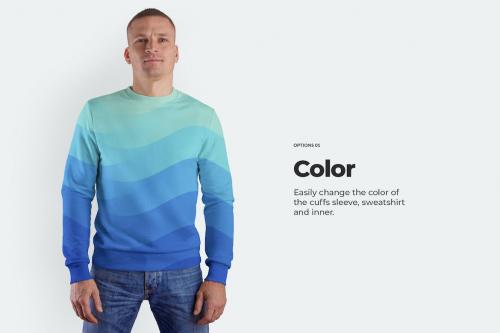 Mockup Mens Sweatshirt
