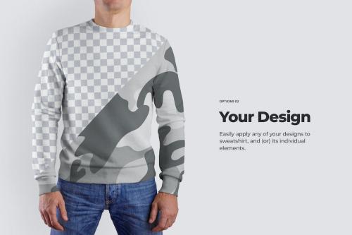 Mockup Mens Sweatshirt