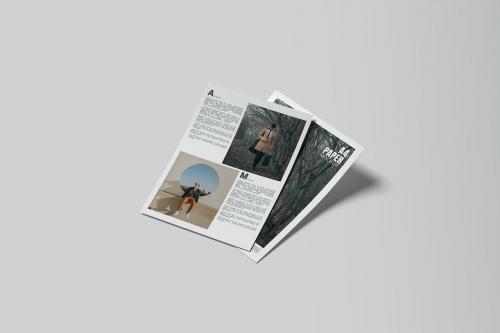 A4 Paper Mockup