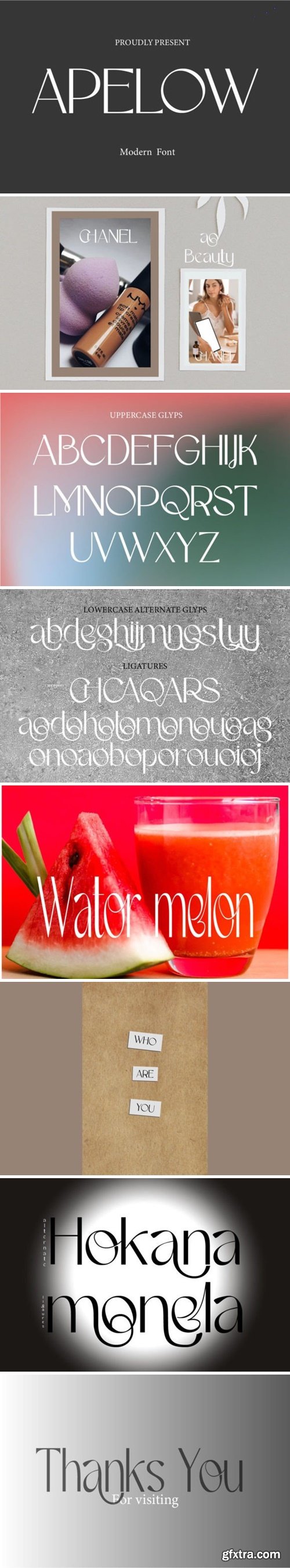 Apelow Font Apelow Font