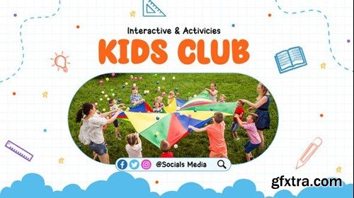 Videohive Kids Club Slide Promo 49225458 Videohive Kids Club Slide Promo 49225458