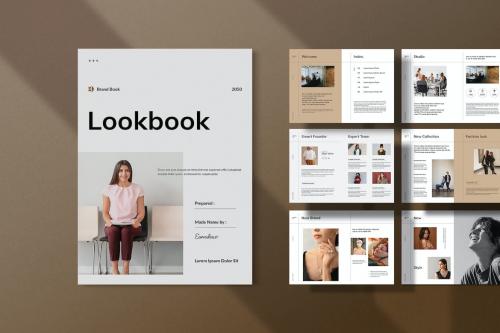 Look Book Template