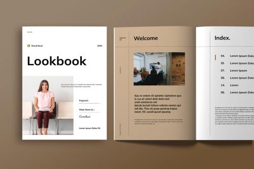 Look Book Template