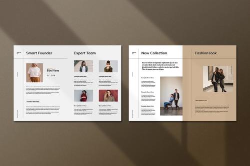 Look Book Template