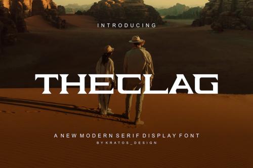 Theclag - Font