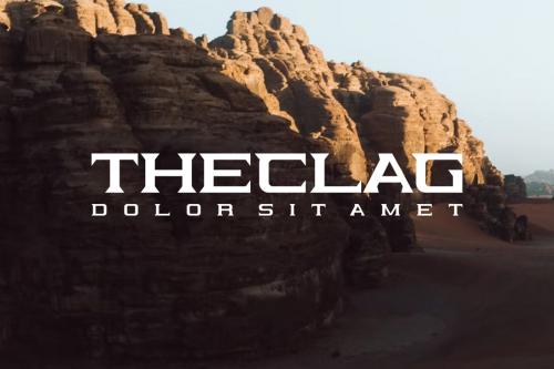 Theclag - Font