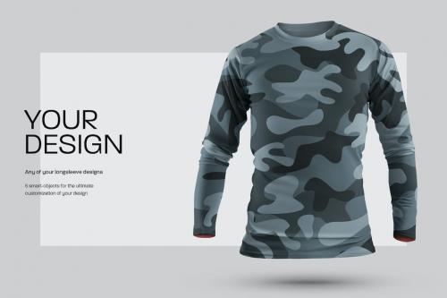 Men's Mockups Longsleeve T-Shirt