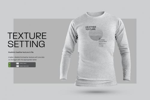 Men's Mockups Longsleeve T-Shirt