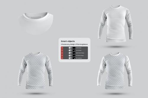 Men's Mockups Longsleeve T-Shirt