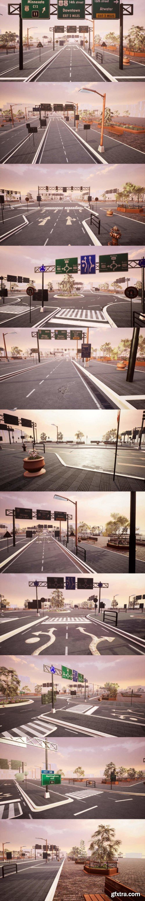Unreal Engine - City Boulevard Creator
