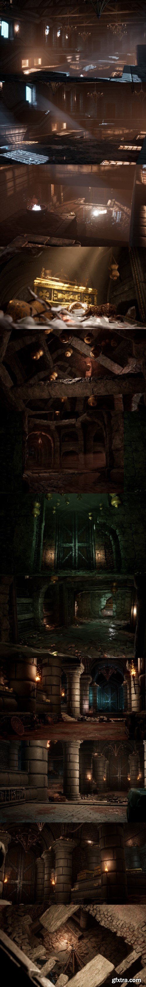 Unreal Engine - Dungeon Tomb