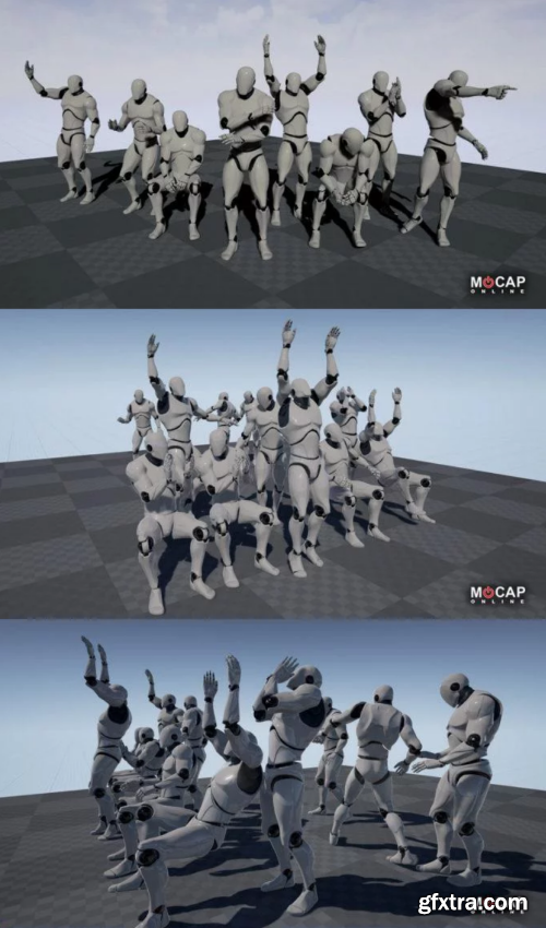 Unreal Engine - Crowd Stadium – Mocap Pack