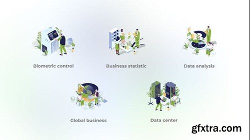 Videohive Global Business - Isometric Illustration 49225455 Videohive Global Business - Isometric Illustration 49225455