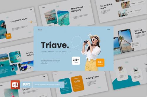 Triave - Travel Presentation Template Triave - Travel Presentation Template