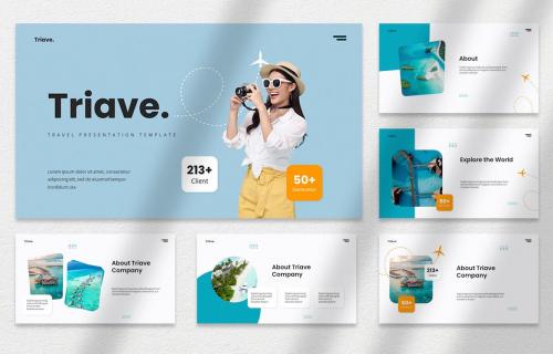 Triave - Travel Presentation Template Triave - Travel Presentation Template