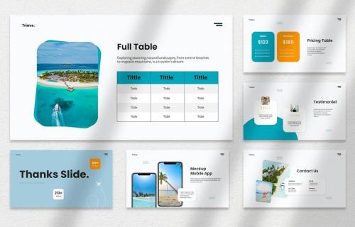 Triave - Travel Presentation Template Triave - Travel Presentation Template