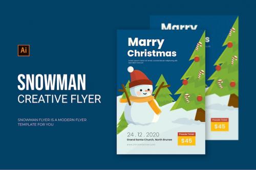 Snowman - Flyer