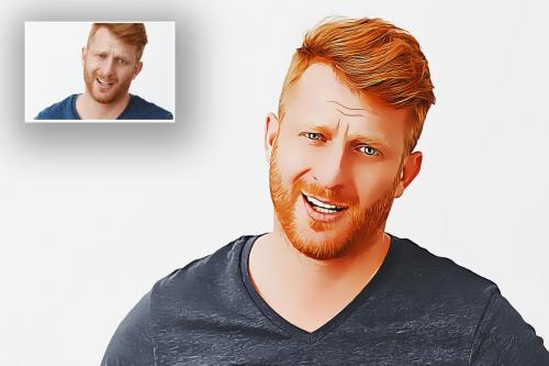 Vector Painting Photoshop Action Vector Painting Photoshop Action