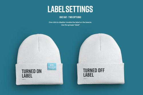 Mockup Winter Hat Mockup Winter Hat