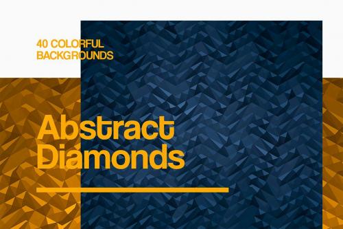 Abstract Diamonds Backgrounds